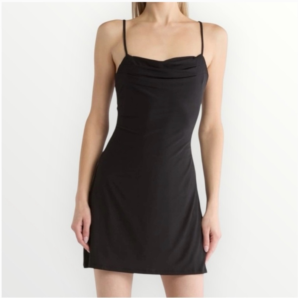 AFRM Los‎ Angeles Inez Cowl Neck Minidress